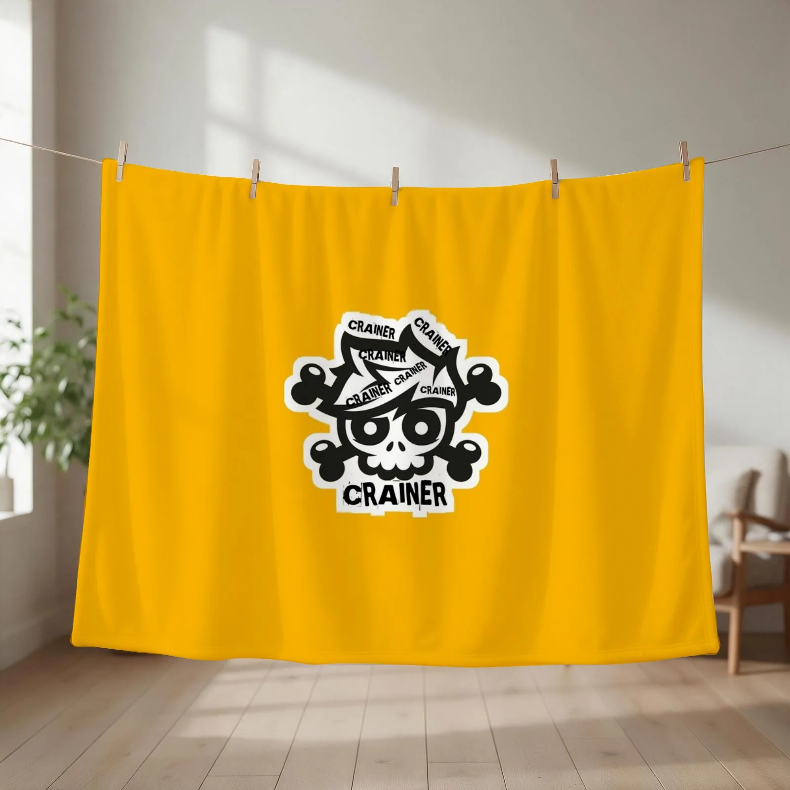 crainer Throw Blanket couch cozy soft plush fuzzy picnic outdoor blanket
