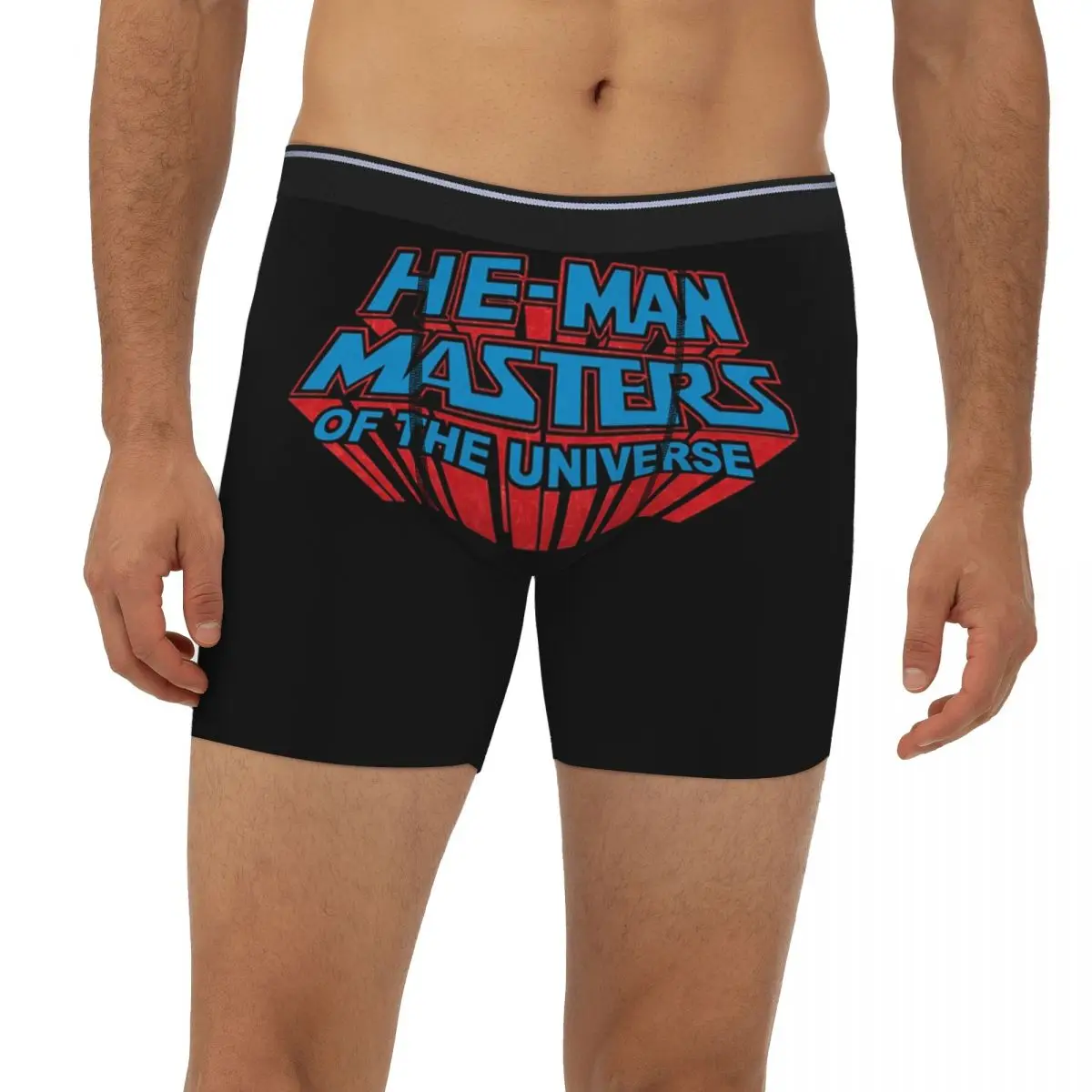 

He-Man And Friends Masters Of Universe Skeletor Heman Long Boxer Underpants Short Men Panties Soft Underwear Man Boyfriend Gift