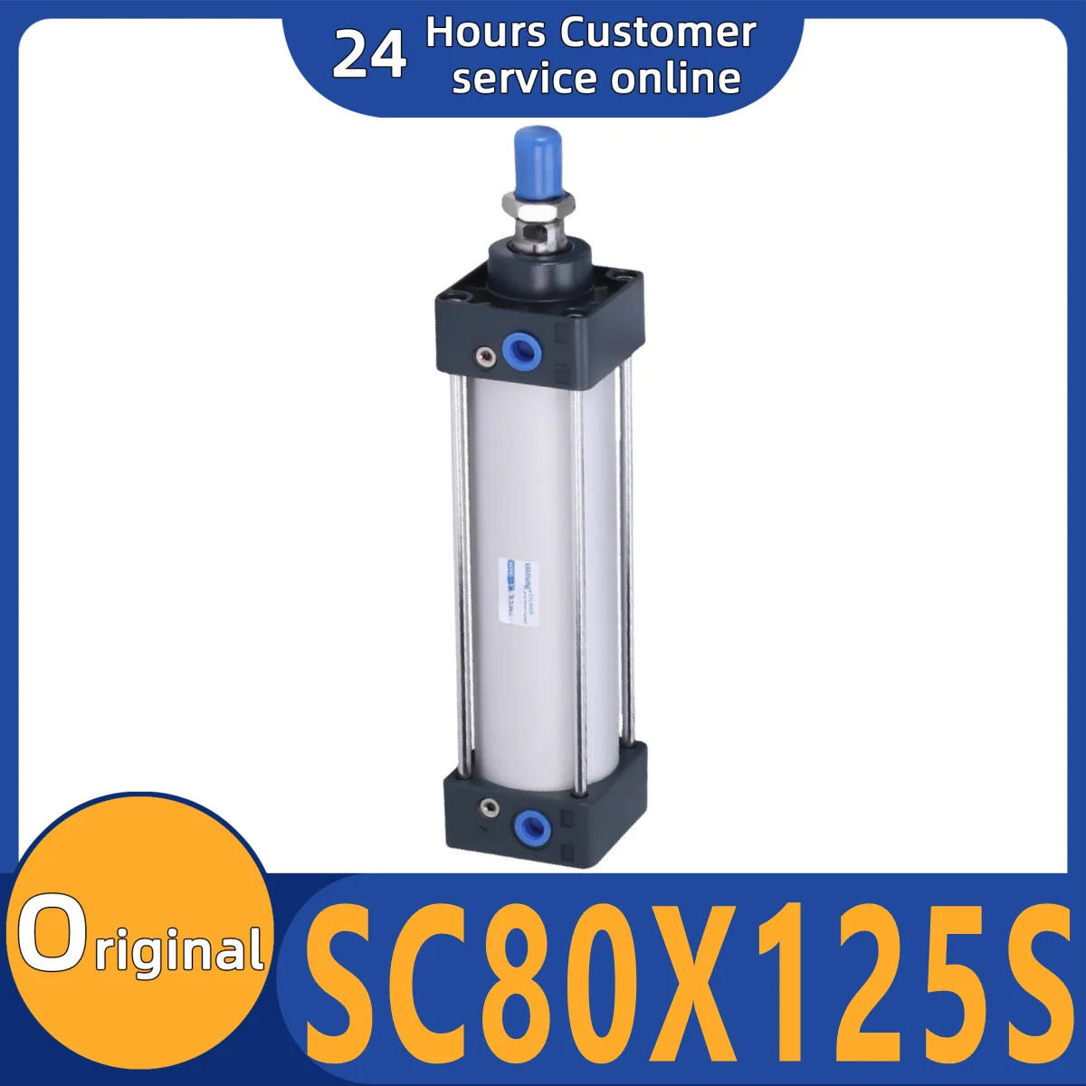 

Brand new original standard cylinder SC80X125S SC80X150S SC80X175S SC80X200S