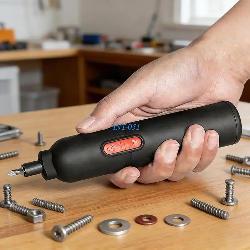 E15A Efficient Cordless Screwdriver Fast 230rpm Speed Perfect For Small Repairs And Crafts