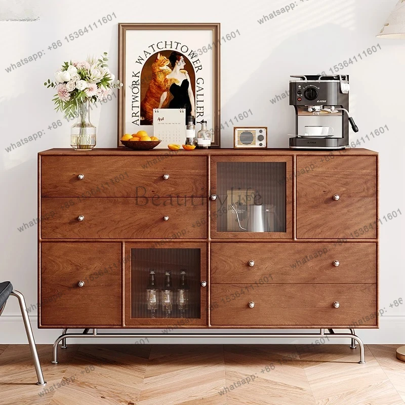 

bucket living room side solid wood storage bedside