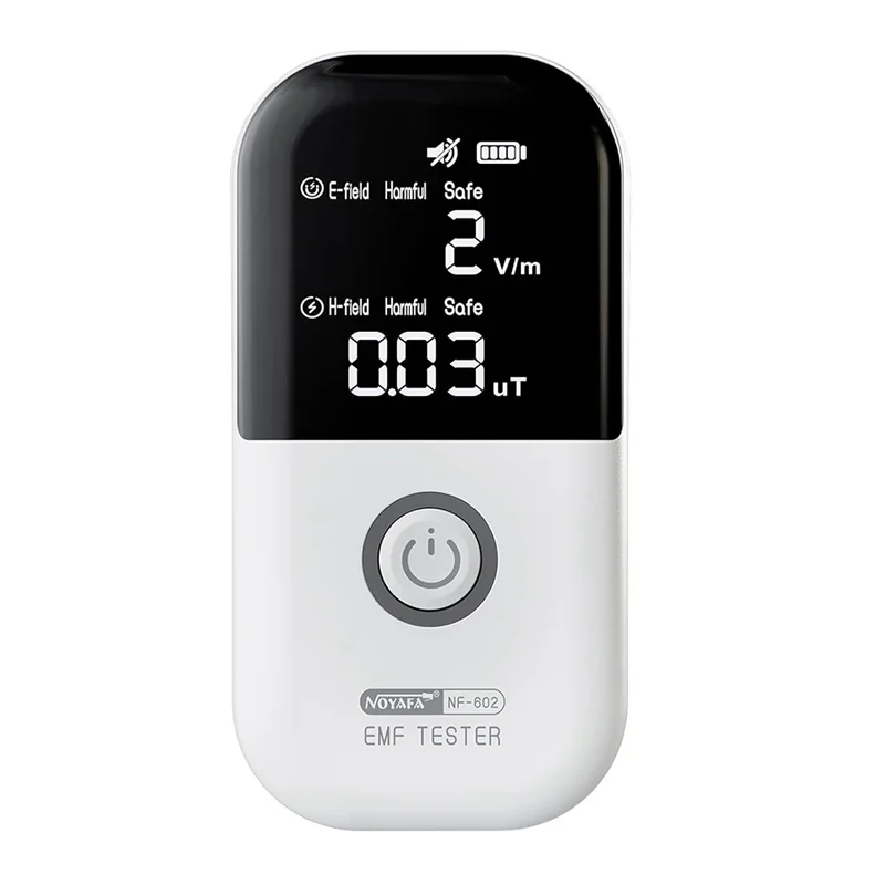 A003 NOYAFA NF-602 Detektor Radiasi Genggam Geiger Counter EMF Meter Penguji Radiasi Elektromagnetik Dete Radiasi Magnetik