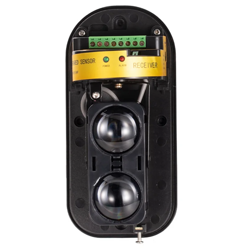 A41Z-Regendicht Drahtlose 2 Strahlen Infrarot Sensor Alarm 100 M Erkennen Entfernung Für GSM Wifi Hause Einbrecher System