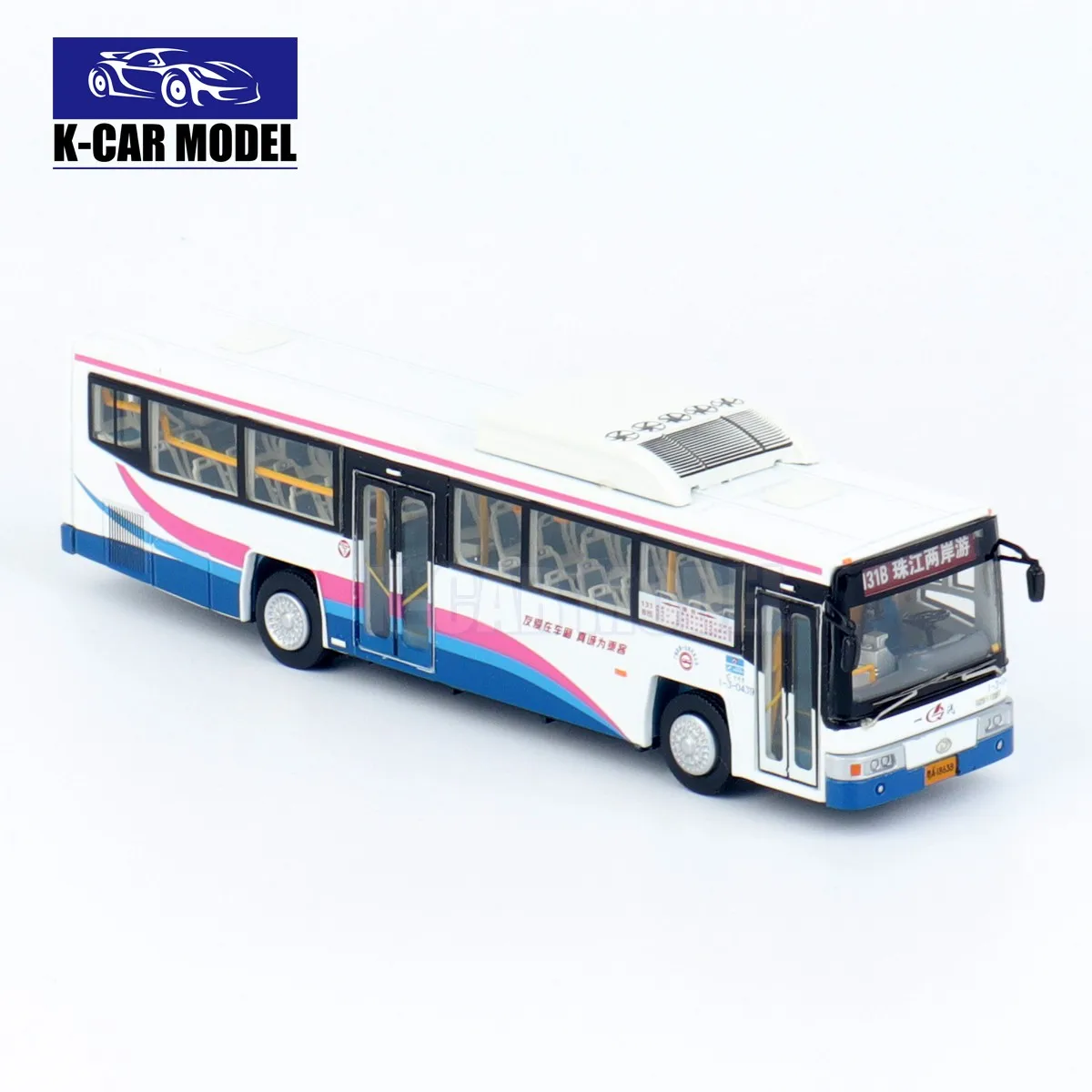 1/76 Guangzhou GZ6112S1 JUMBO Bus Diecast Car Model