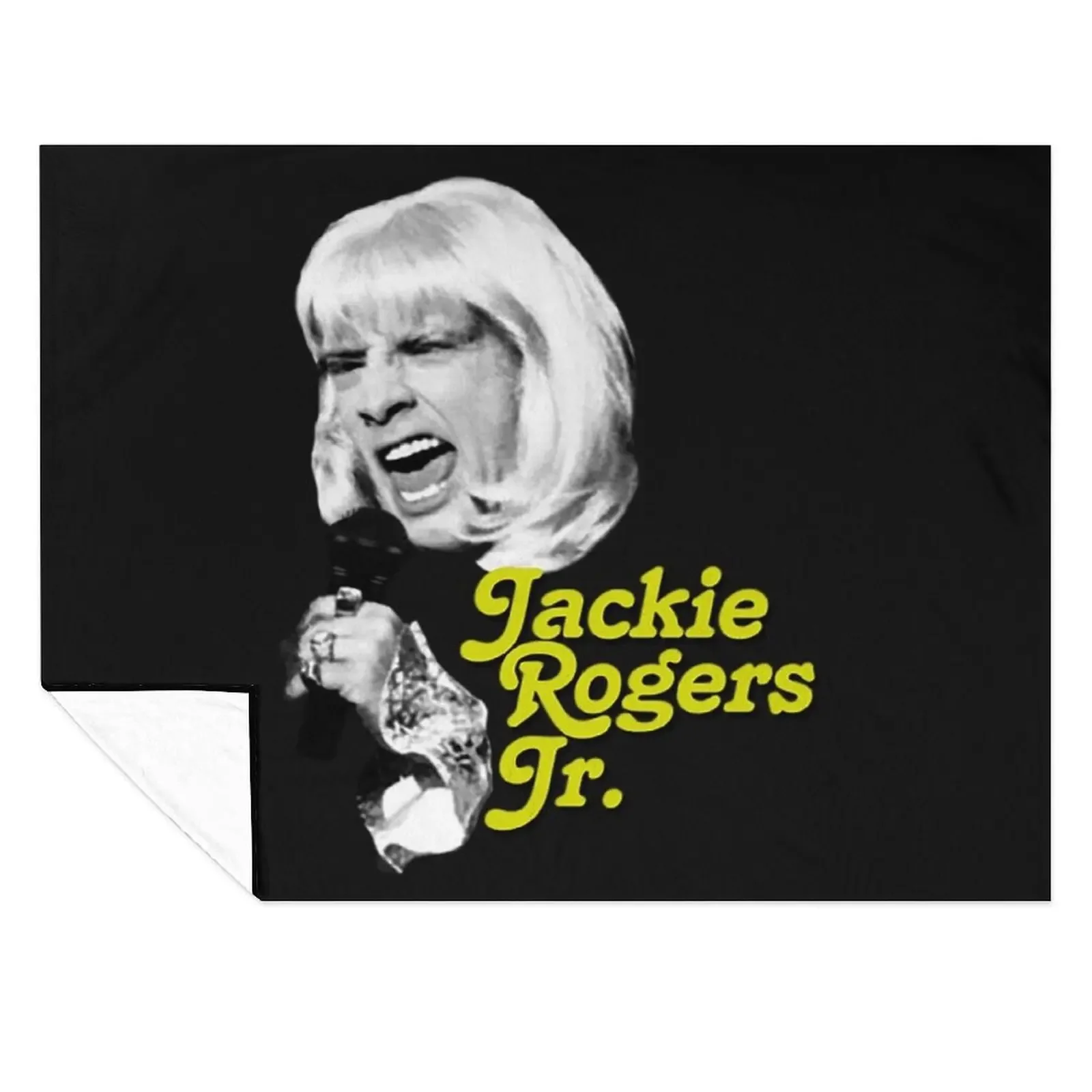

Sctv T-ShirtJackie Rogers Jr. SCTV Throw Blanket Warm Multi-Purpose Luxury St Hairys Blankets