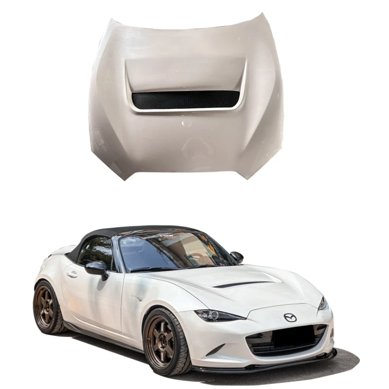 

Carbon Fiber FRONT HOOD COVER for Mazda MX5