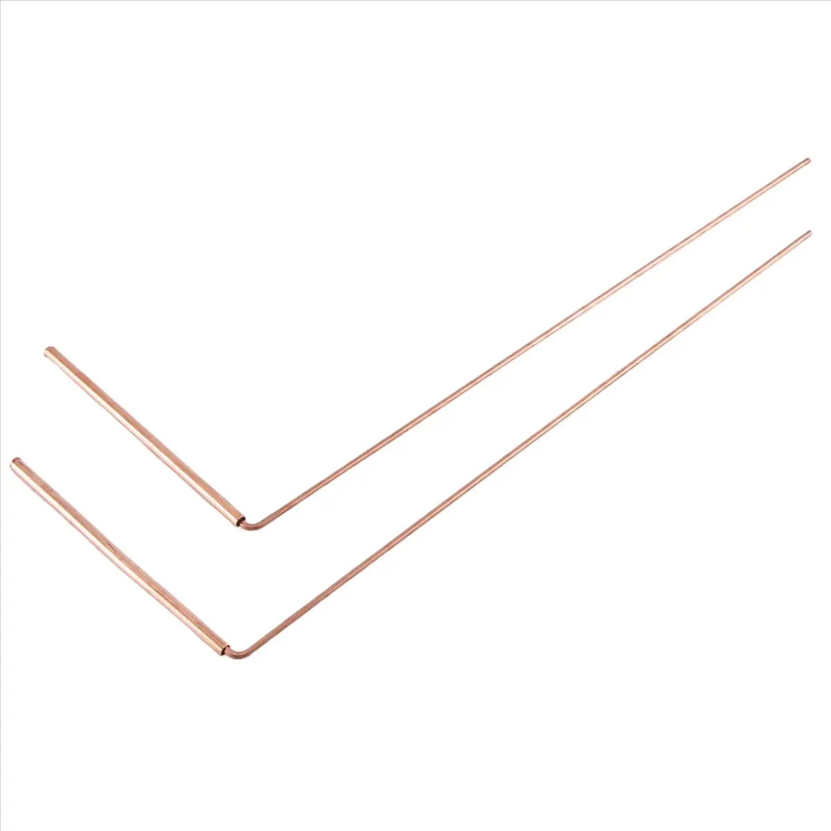 A77K Copper Dowsing Rod Pure Copper 2PCS Divining Rods - for Divining Water, Treasure(A)