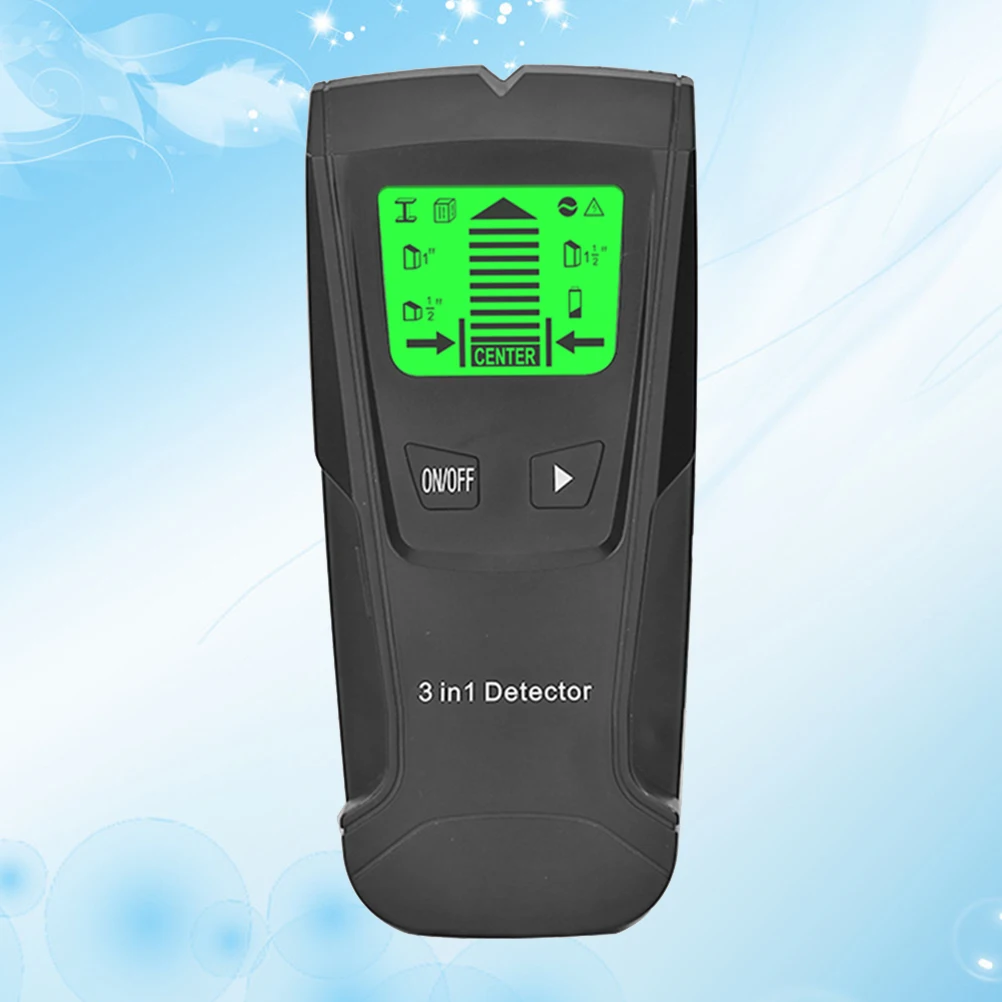 

Metal Voltage Wood Stud Electronic Sensor Compact Slip Detects Metal AC Wire Live Wire No Electrician