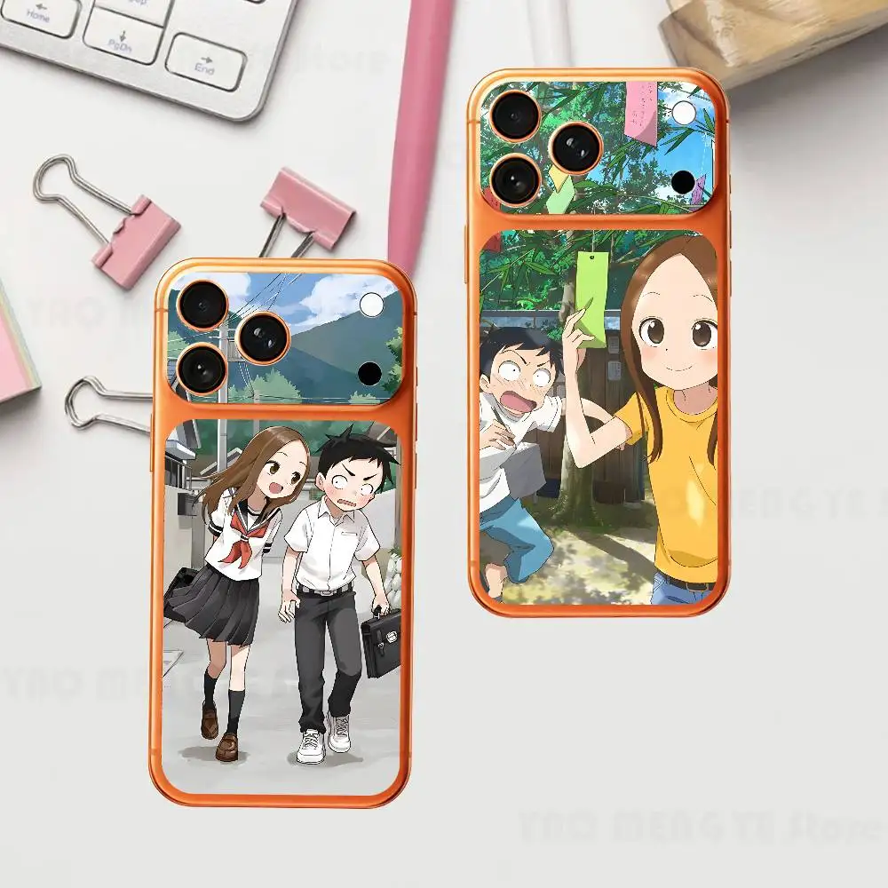 

Teasing M-Master Takagi-san For Iphone 17 Pro ProMax Back Protective Decorative Sticker Back Cover