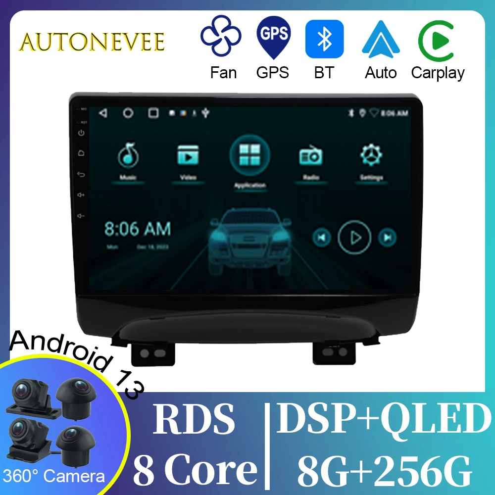 

Carplay 7862 Fo JAC Refine S3 2013 -2016 Car Radio Multimedia Video Player Navigation GPS 5G WIFI Android Auto 4G No 2Din DVD