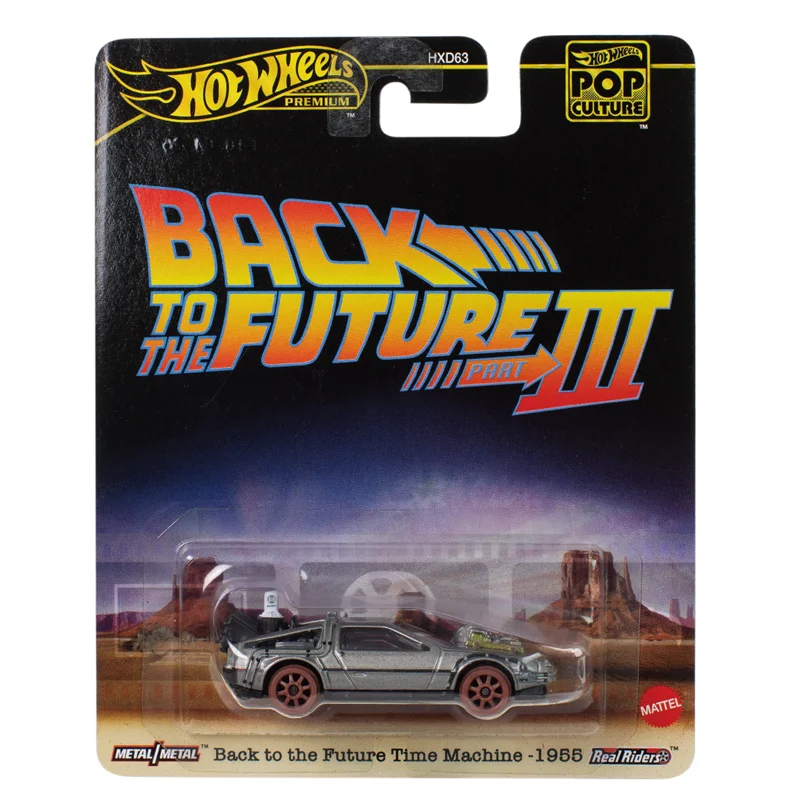 Hot Wheels Back to the Future Time Machine 1:64 Diecast Car