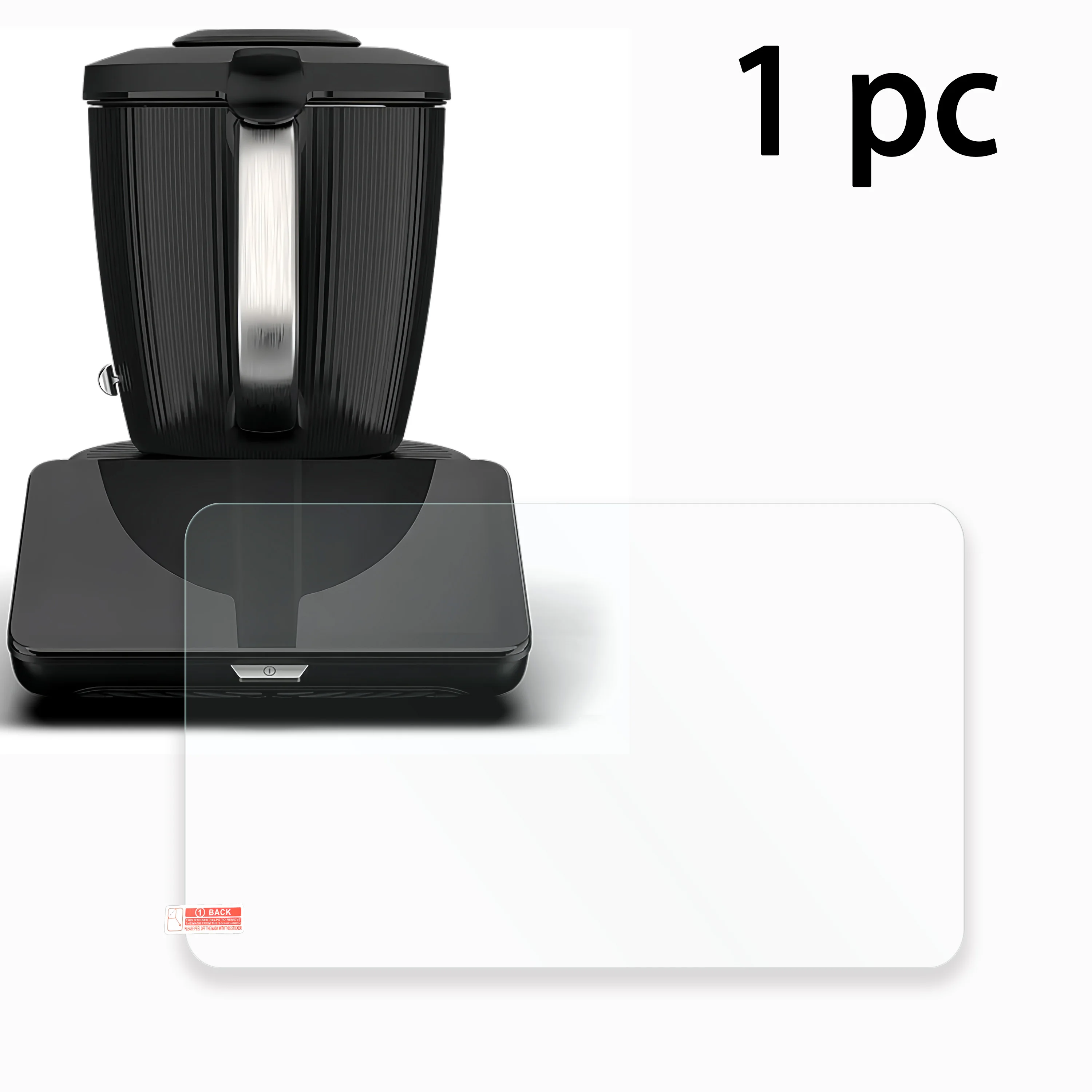 Protecteur d'écran en verre trempé pour Thermomix TM7, anti-rayures, anti-empreintes digitales, verre à haute teneur en aluminium, accessoires de mélangeur transparent HD