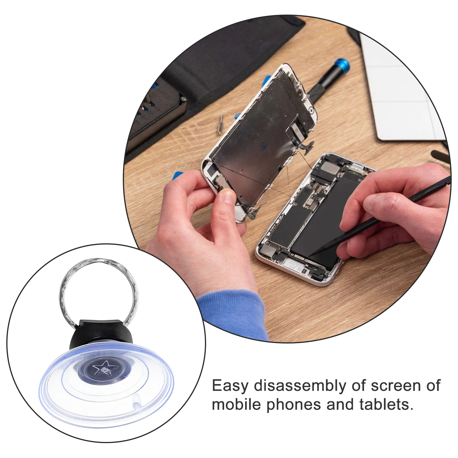 Multifunktionale Handy Bildschirm Entferner Robuste Saugnapf Werkzeug Telefon Tablet Bildschirm Reparatur Mobile Handys Reparatur Werkzeug