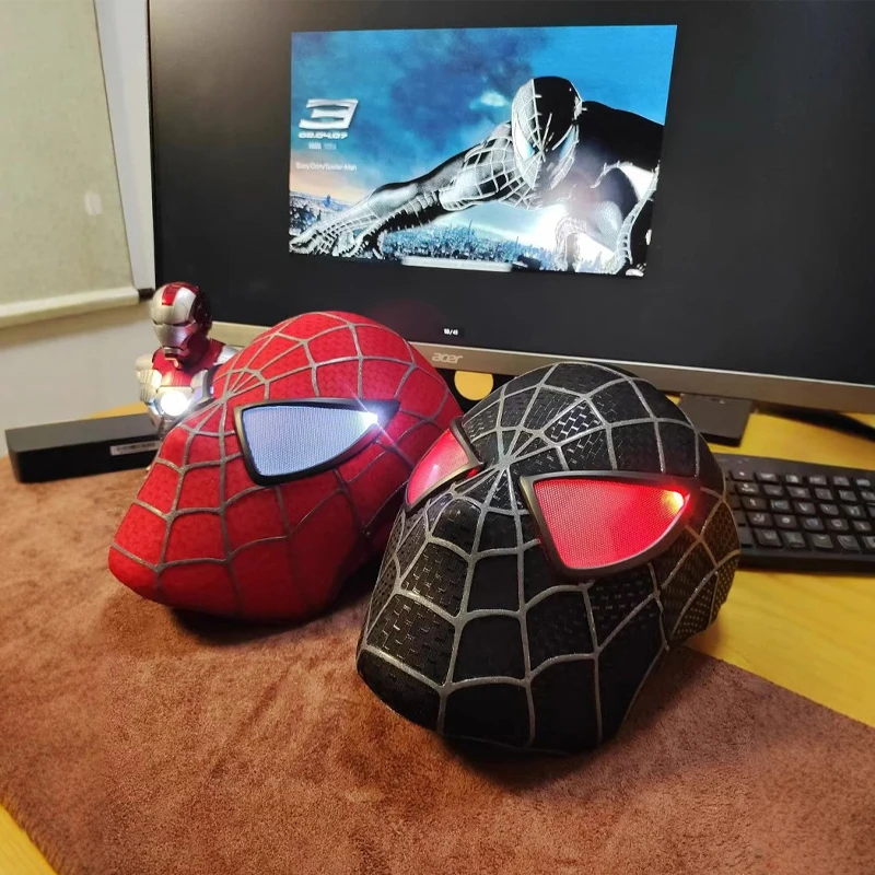 

Handmade Tobey Maguire Spider-Man Mask-Durable Collectible Role-Playing Clothing Series Model Toys And Children'S Gifts.