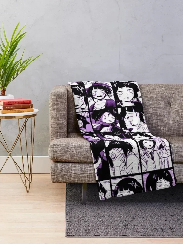 Jirou Kyouka Collage Throw Blanket Winter beds Stuffeds Blankets