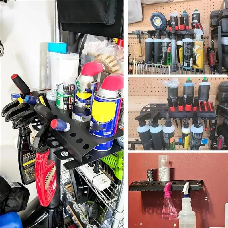 MENGAPA-Detail Tempat Botol Dinding Auto Detailing Tempat Botol Alat Pembersih Gantungan Mobil Toko Kecantikan Aksesori