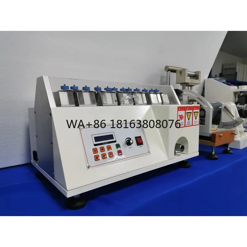 Leather Stretch Tester for Shoe Uppers - High Precision Leather Elasticity Testing Machine Vamp Flexing Testing Machine