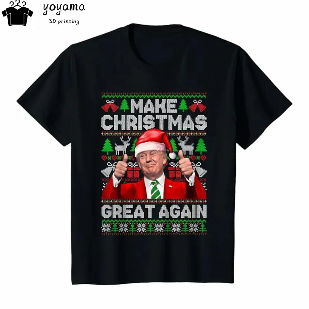 

Trump Graphic T shirts Funny Trump Print Men's Clothing O-Neck Short Sleeve Tee Simple T-shirt Summer Fashion T-shirts for Men