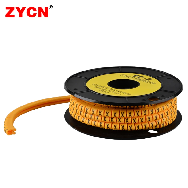 1 Volume Cable Marker Letter A-Z 1.5/2.5/4/6 mm² Colored Wire Spiral Wrapping PVC Insulation Label Pipe Network Antiskid Sleeve