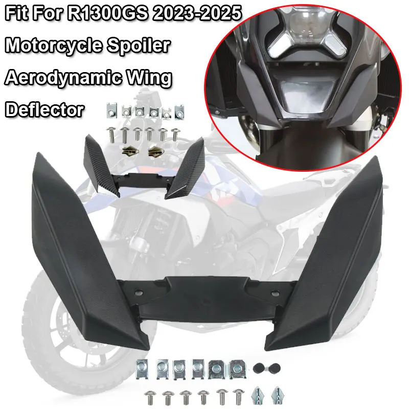 R 1300GS Motorcycle Accessories Sport Downforce Naked Forntal Spoiler Aerodynamic Wing DeflectorFit For BMW R1300GS 2023 24 2025