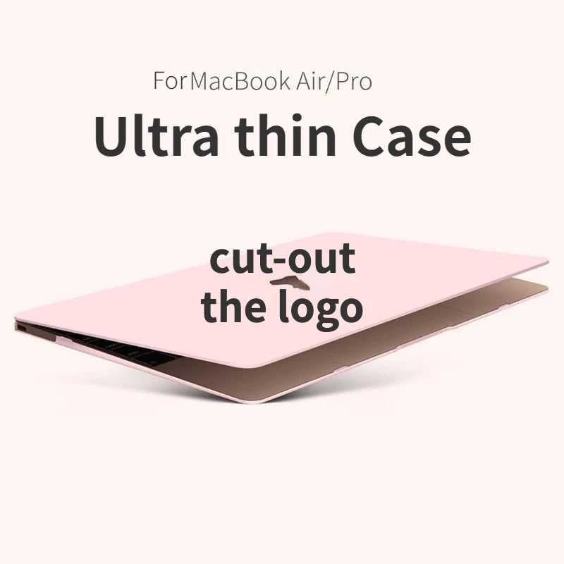 Custodia MacBoo per custodie solide da 15,6/13,3 pollici MacBook Air antiscivolo anti-impronte A2337 A2338 A2941 A2780 Custodia per PC color crema