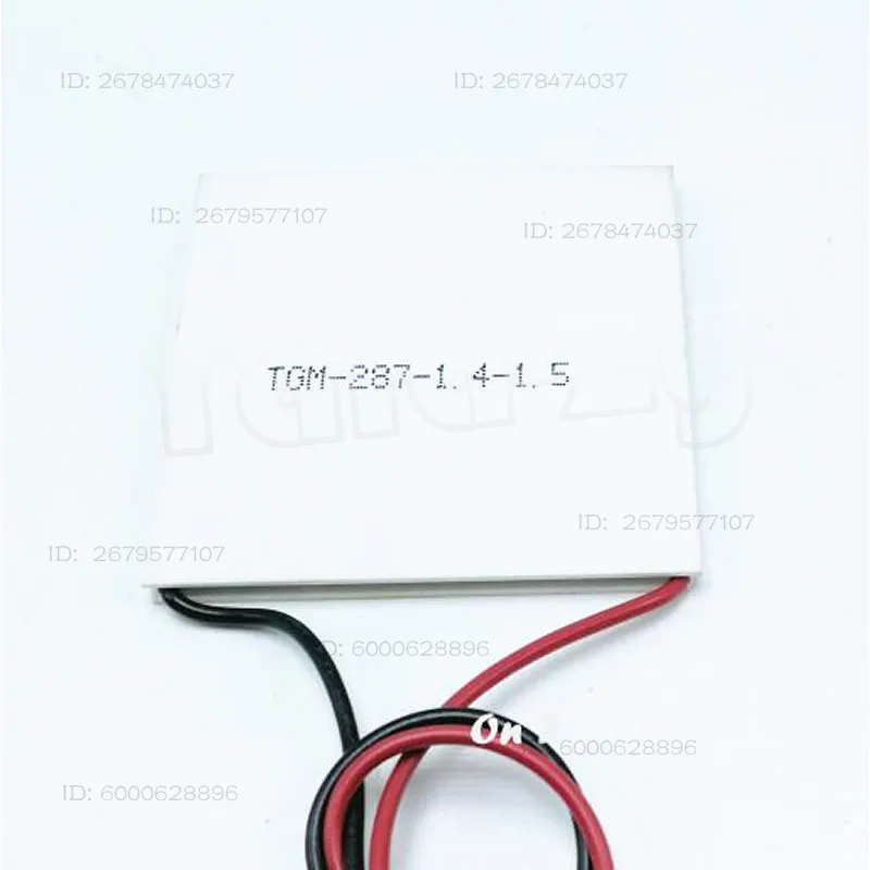 4pcs TGM-287-1.4-1.5 Generate electricity 15V1.65A 24W thermogenerator temperature resistance 230 degree thermoelectric module