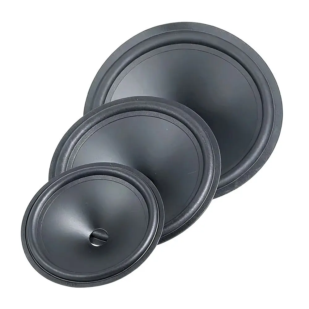 1Pcs 3/4/5/6.5/8/10/12inch Speaker Woofer Paper Cone Rubber Surround Black Voice Coil Repair Kit Matte Speaker Accessory view 2