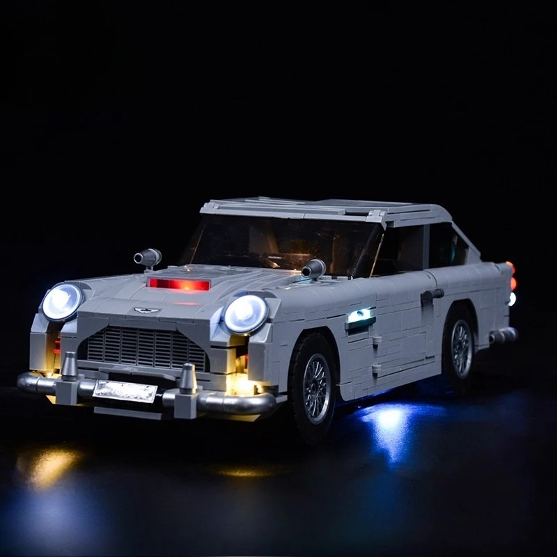 مجموعة إضاءة LED مناسبة لجيمس بوند أستون مارتن DB5 10262 (لا تشمل مكعبات البناء) #1