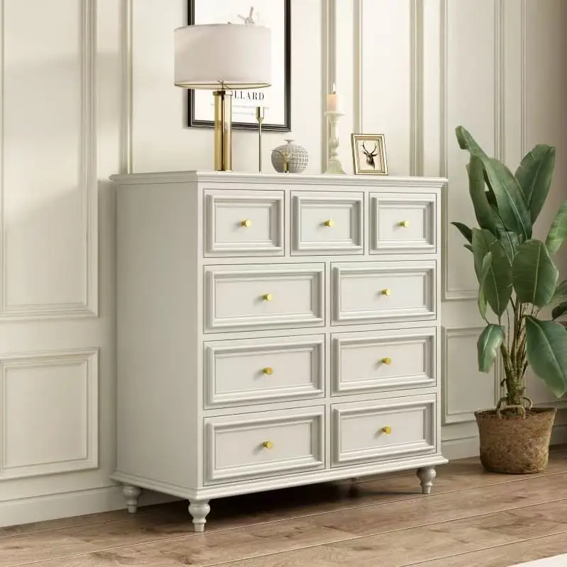 Solid Wood Chest of Drawers Chest of Drawers Solid Wood Nordic Clothing Storage Organizers Box Dressers Furniture