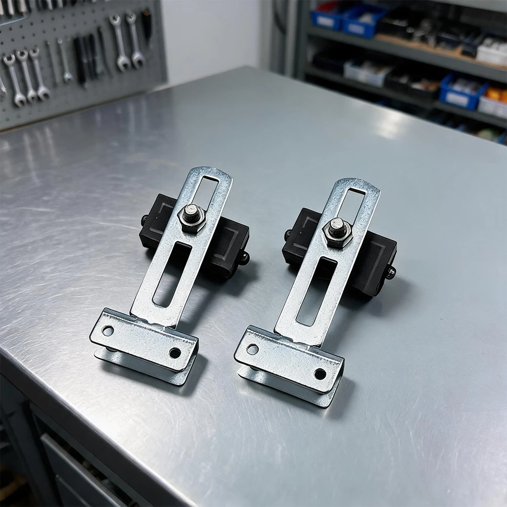 1/2pcs Normally Open Magnetic Limit Switch For Automatic Sliding Door Openers With Mounting Brackets Door Hardware Parts