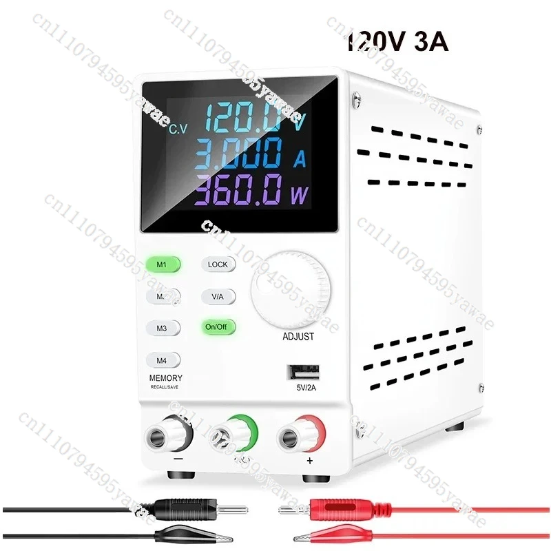 ForProgrammable Adjustable DC Bench Power Supply, Variable‑Voltage Regulated Laboratory Power Source 30V‑300V
