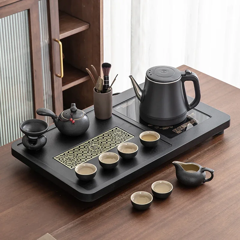 

Luxury Japanese Tea Set Ceremony Modern Rectangle Living Room Tea Set Aesthetics Afternoon Juego De Te Lounge Suite Furniture
