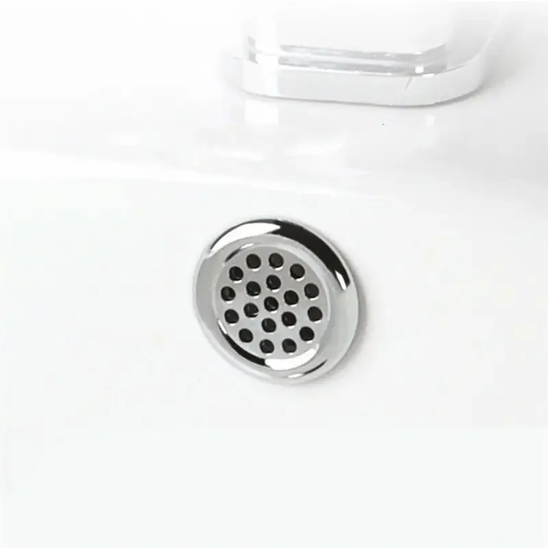 1PC Bathroom Sink Overflow Hole Accessories Kitchen Round Overflow Drain Cover Decorative Household