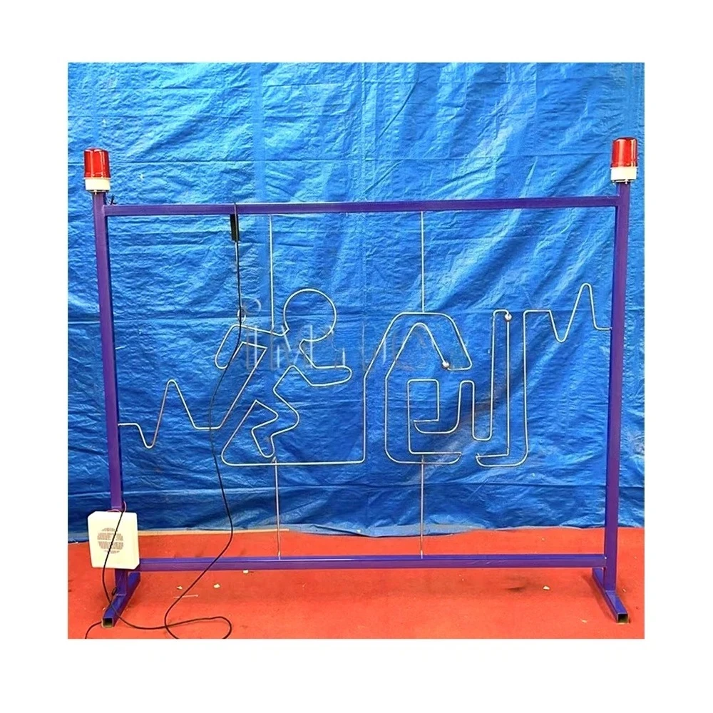 Concentration Exercises Science Experiment Wire Game Shock Bump Steady Hand Electric Shock Maze Toys