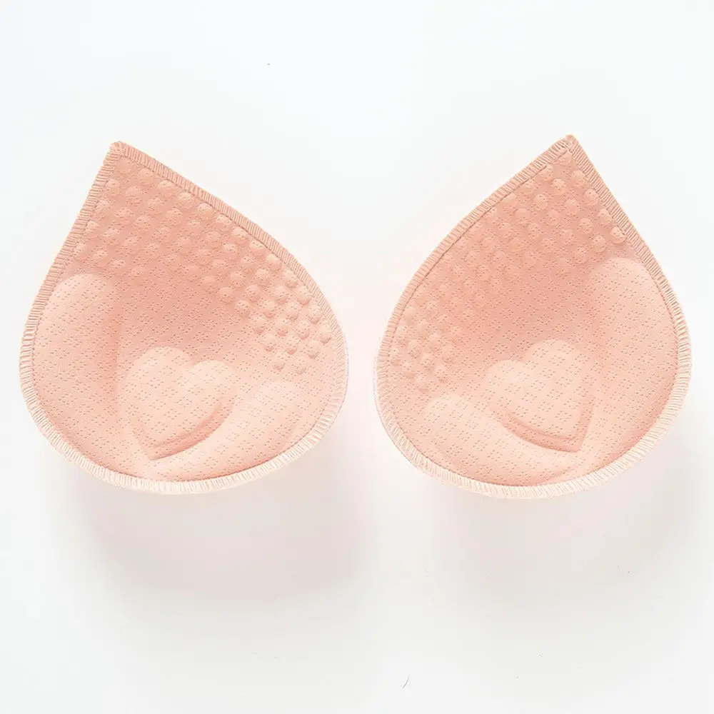 

Soft Reusable Push Up Water Drop Shape Bikini Padding Inserts Women Clothes Accessories Chest Cups Pad Breast Bra Inserts