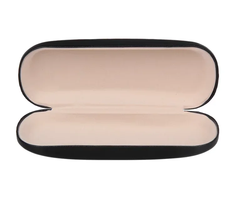 Hard Glasses Case For Men Women PU Leather Eyeglass Case For Reading Glasses image 6
