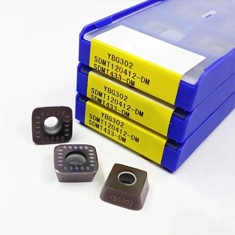 ZCC CT SDMT09T312-NM YBG212 YB9320 Milling Inserts SDMT 09T312 NM Lathe Tool Carbide Milling Turning Tools