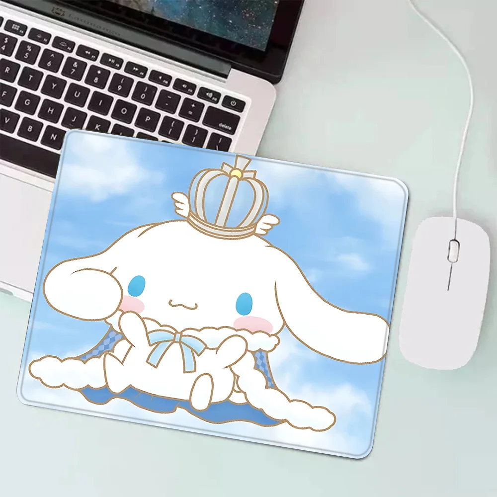 Cute Cinnamoroll Gaming Mouse Pad XS Small Mousepad For PC Gamer Desktop Decoration Office Mouse Mat Deskmat Rug