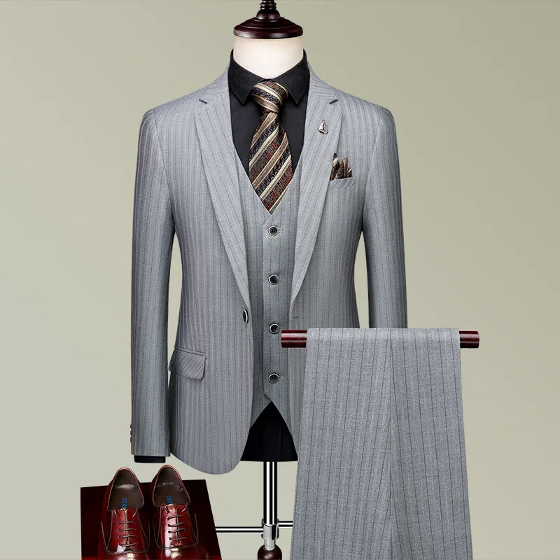 Business slim fit bello sposo suit136