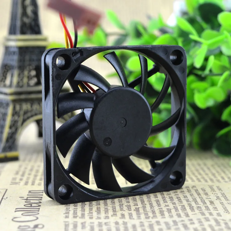 Вентилятор охлаждения EVERFLOW R126010DU A 6010 6 см 12В 0,25a 3 провода