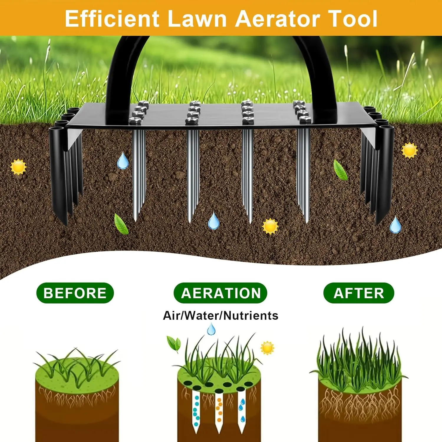 Thumbnail 4 - #21 Latest Lawn Aerator Shoes Offers