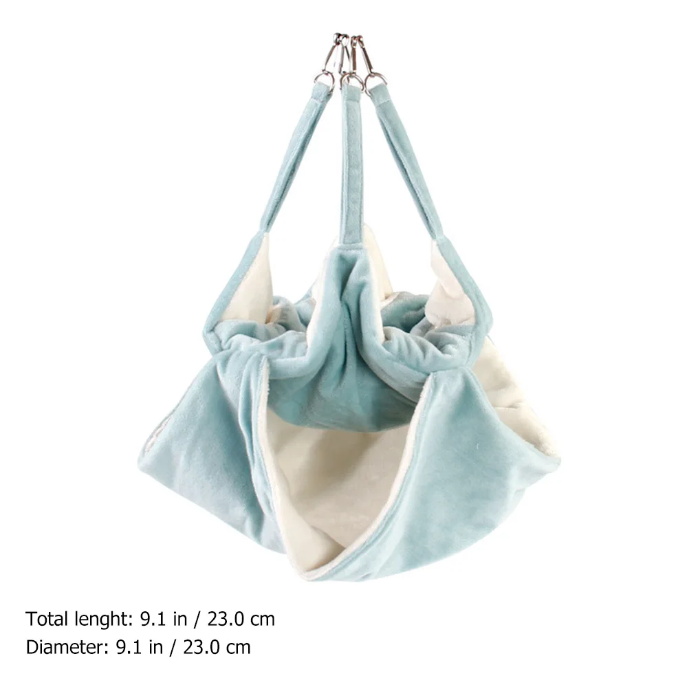 

Sleeping Nest Hamster Hammock Swings for Hamsters Multi-layer Bed Flannel Travel