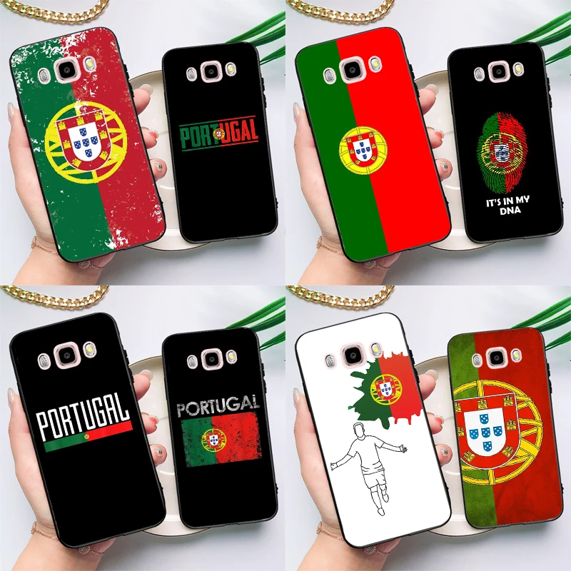 Portugal National Flag Case For Samsung Galaxy J3 J5 J7 2016 A3 A5 2017 A6 A7 A8 A9 J8 J4 J6 Plus 2018 Back Cover