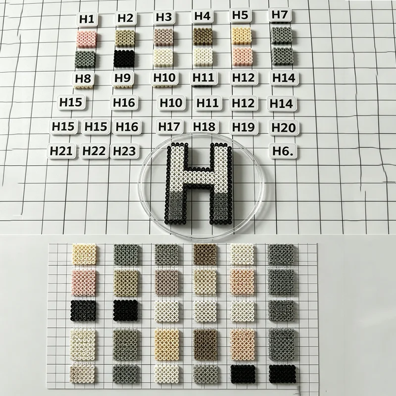 2000Pcs 2.6mm Model H Hama Perler Beads DIY Fuse Beads Puzzle Craft Kit Ideal Creative Projects