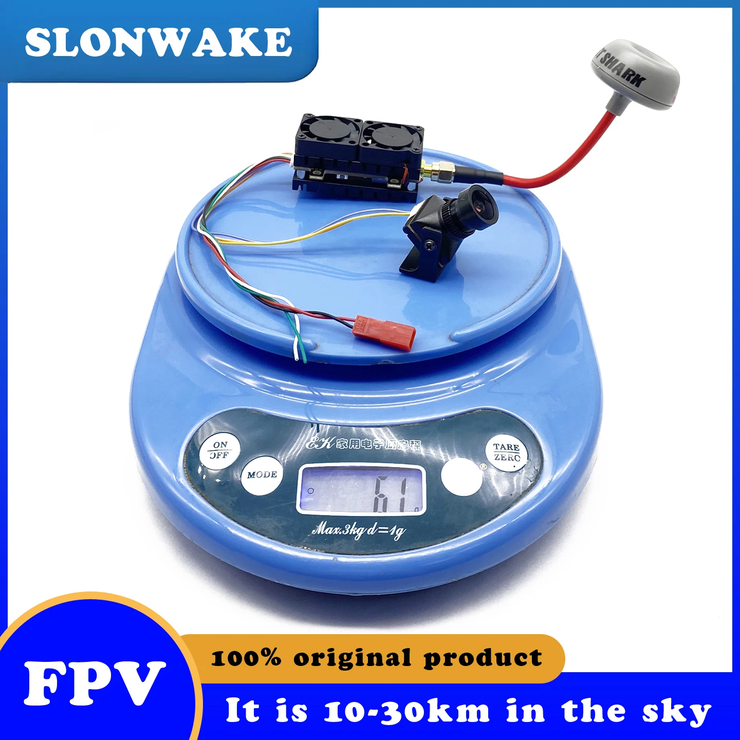 FPV 5.8G 5.5W VTX Zendermodule 48CH 30KM lange afstand + 1800TVL rechte camera en UVC Ontvanger OTG voor VR Android Telefoon