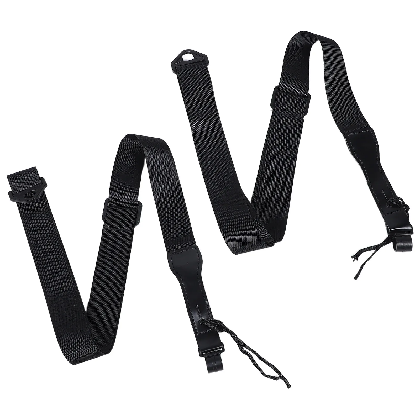 2Pcs Ukulele Strap Adjustable Back and Neck Support Band for Hawaiian Four-String Guitar Universal Comfort Fit for and