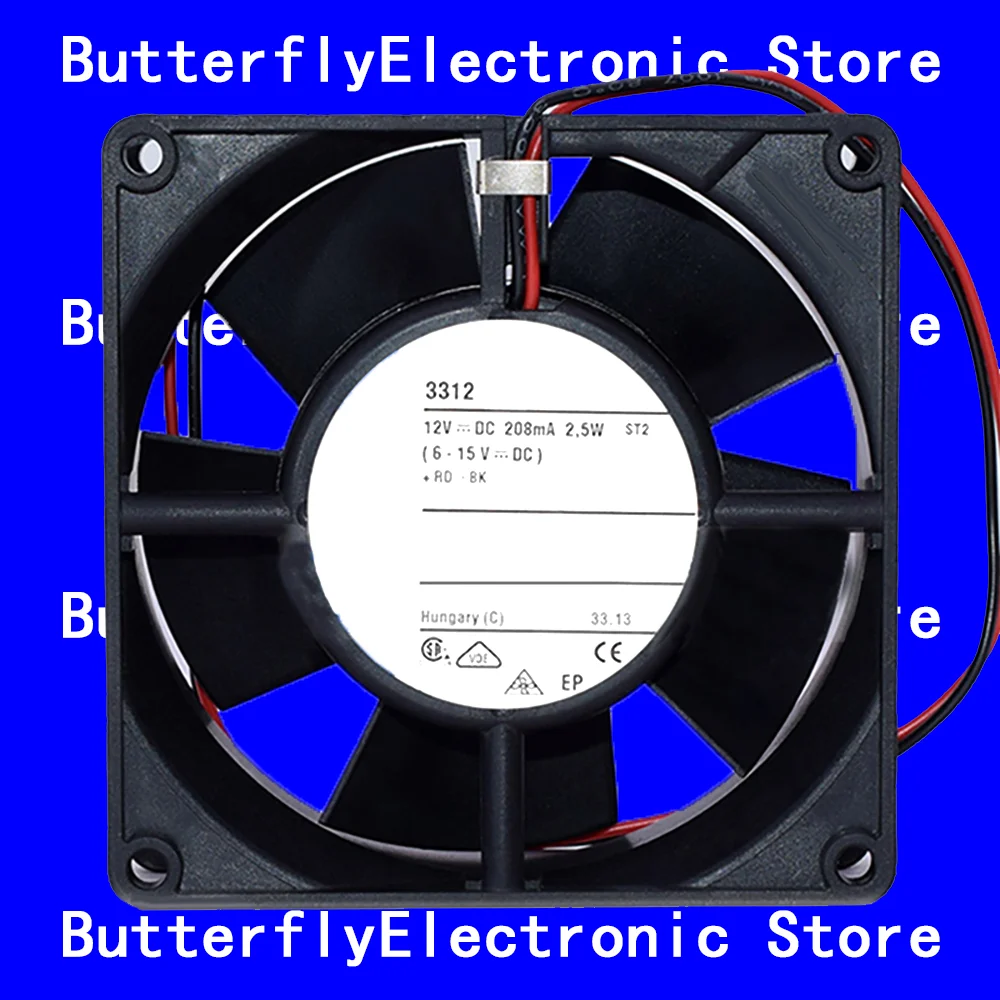 NEW ORIGINAL 3312 12VDC 2.5W COOLING FAN 9232 92*92*32MM