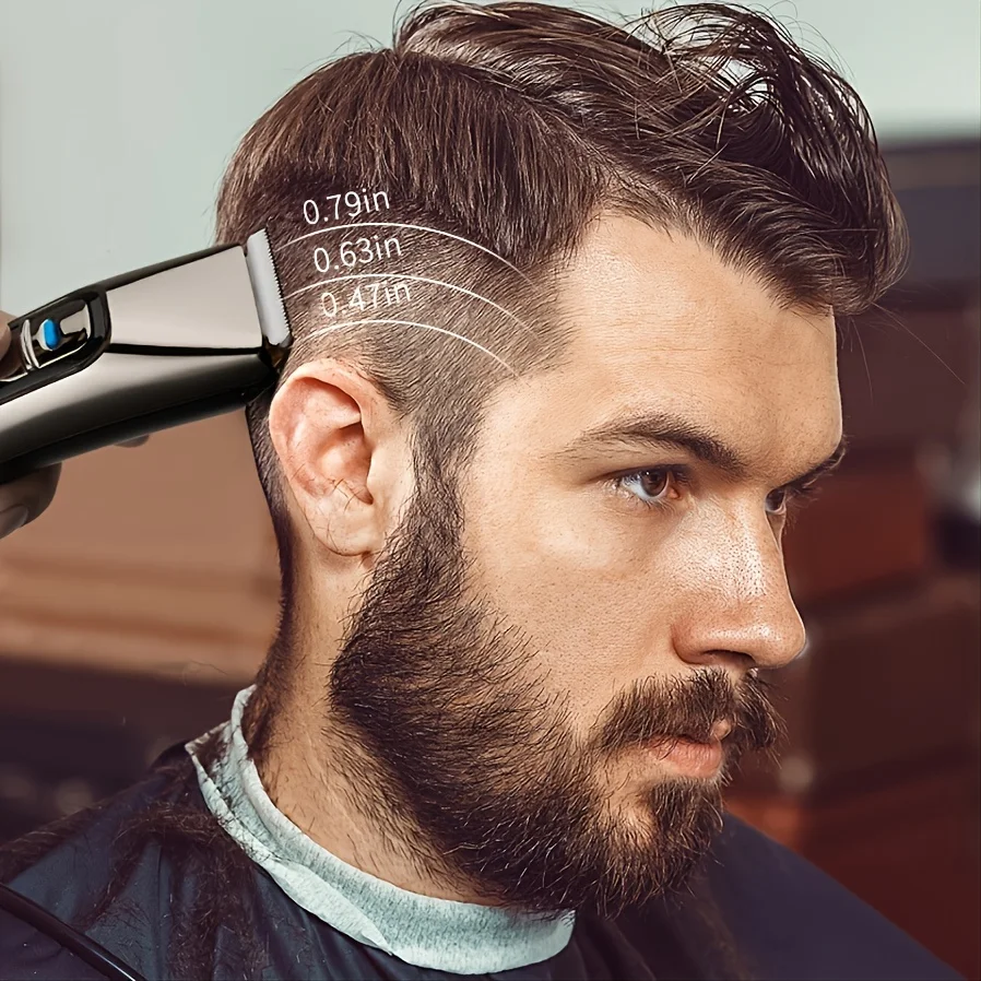 ผมขาหนีบTrimmerสําหรับชายสําหรับตัดผม,Ball Trimmer/เครื่องโกนหนวด,กันน้ําเปียก/แห้งขาหนีบ & Body Shaver Groomer,หน้าต่างLCD 5