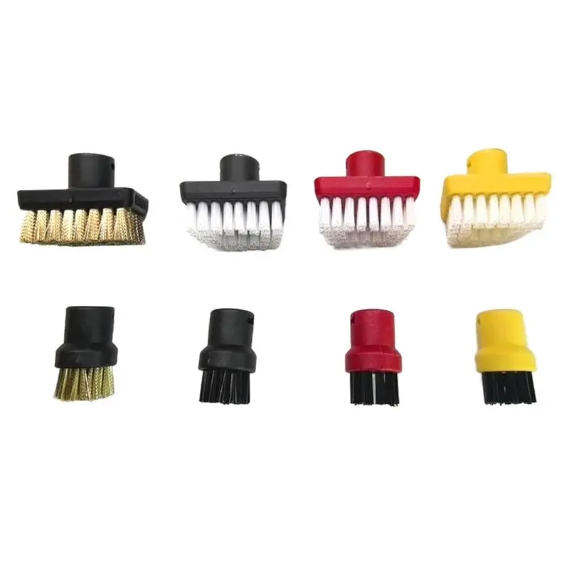 Ensemble de brosses de petite taille A005 pour nettoyeur vapeur Karcher SC1 SC2 SC3 SC4 SC5 SC7, buse de remplacement, brosse pour éliminer les taches tenaces