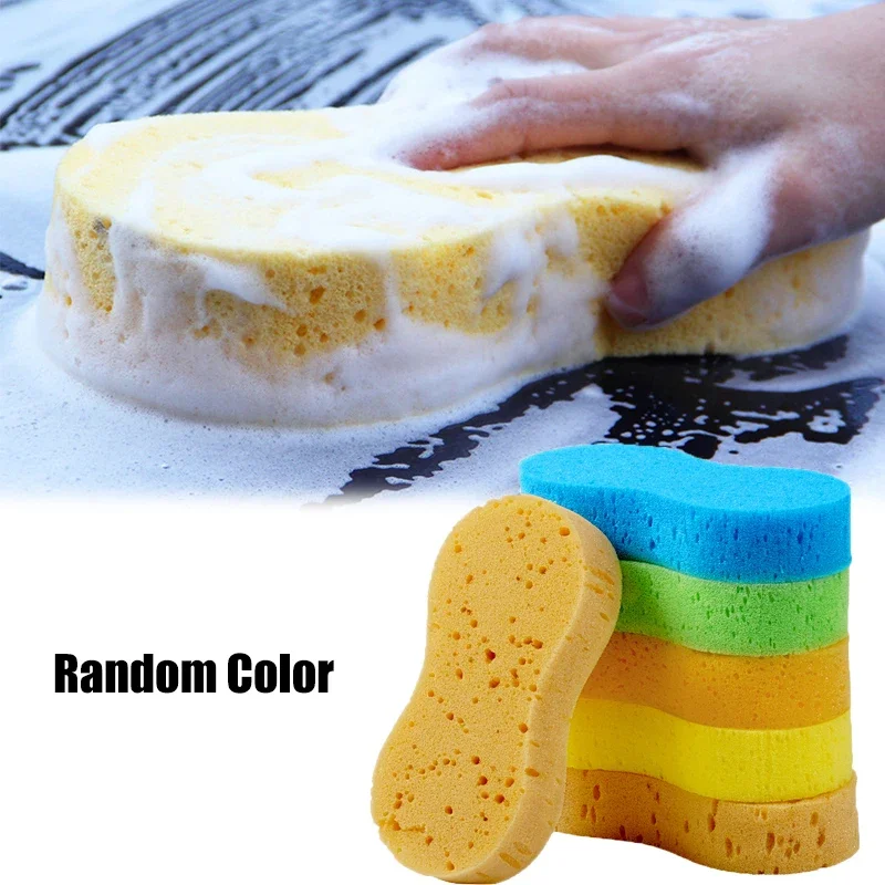 

1/2/3Pcs Car Washing Sponges Large Honeycomb 8-shaped Sponges Block High-density Car Cleaning Waxing Tools Cleaning Accessories